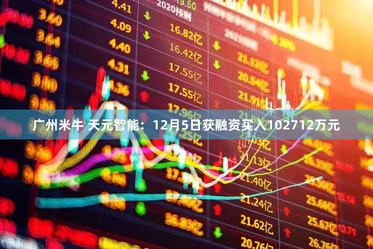 广州米牛 天元智能：12月5日获融资买入102712万元